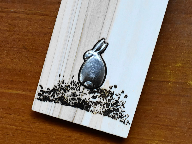 うさぎ部分を拡大した画像