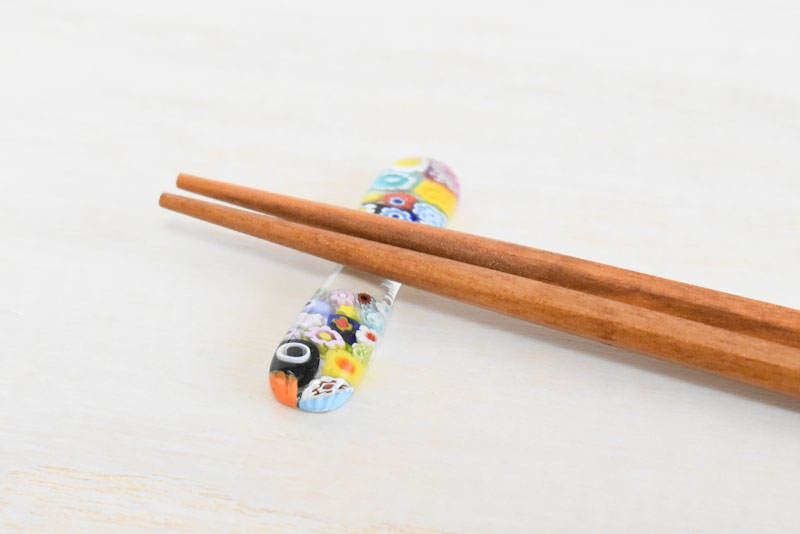 ベネチアンガラスの箸置きづくり